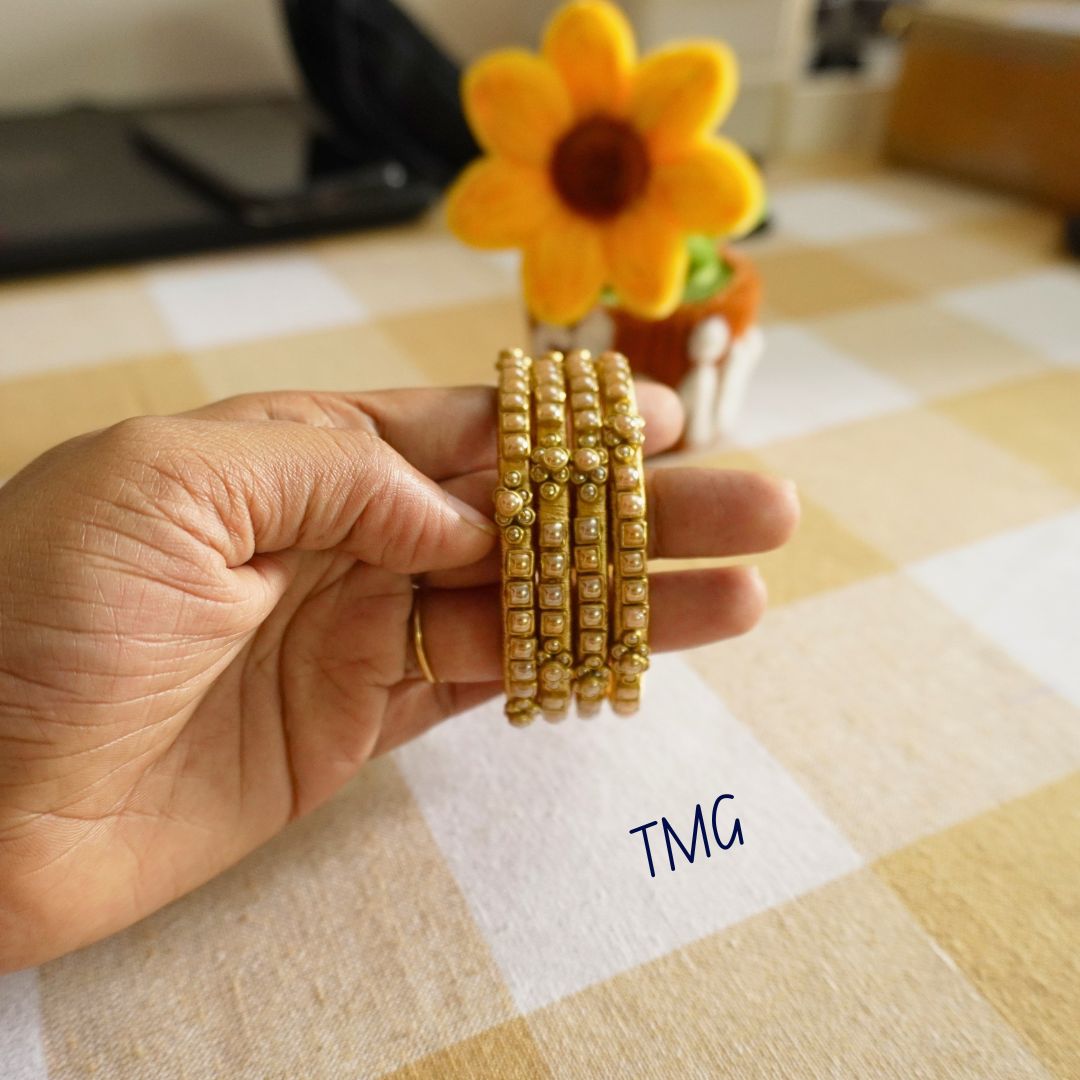 Silk Thread Bangles - Design 5
