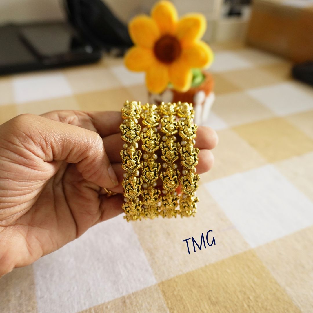 Silk Thread Bangles - Design 14